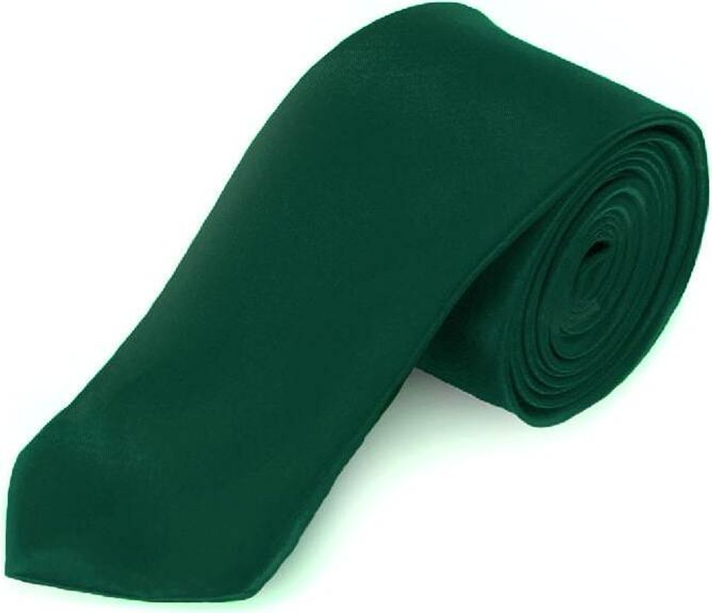 Oblique Unique Krawatte Schlips schmal Binder Style - grün Produktbild 