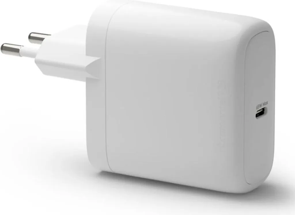 Chargeur USB-C 65W pour Ordinateur et Smartphone dbramante1928 Blanc