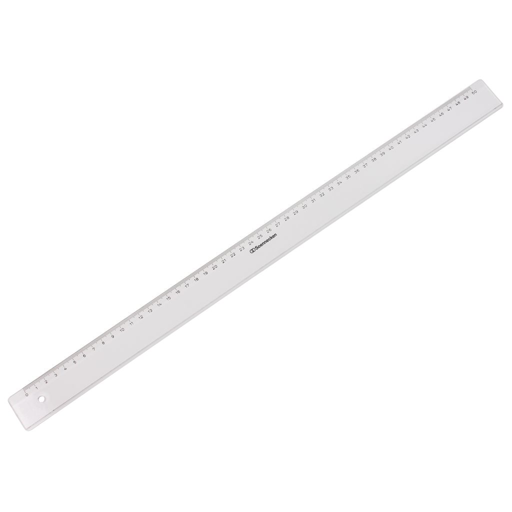Soennecken Lineal Länge: 50 cm Werkstoff: Kunststoff Produktbild 