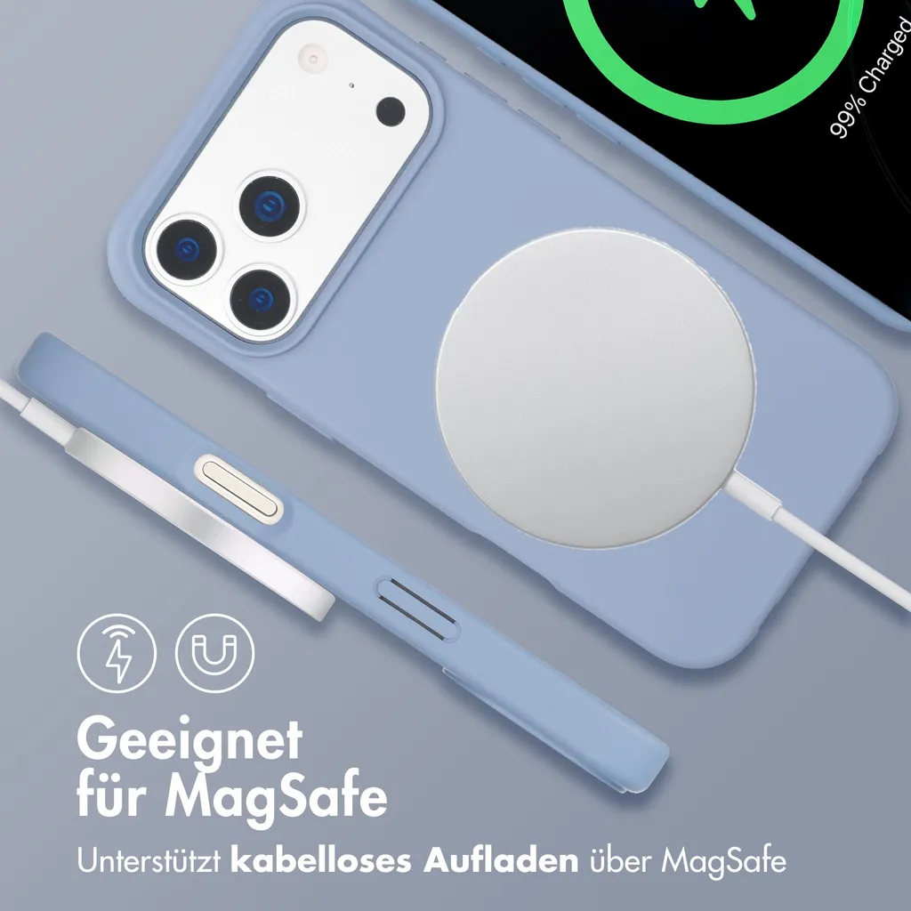 Custodia Professionale imoshion iPhone 17 Pro Max MagSafe Ash Blue - 3