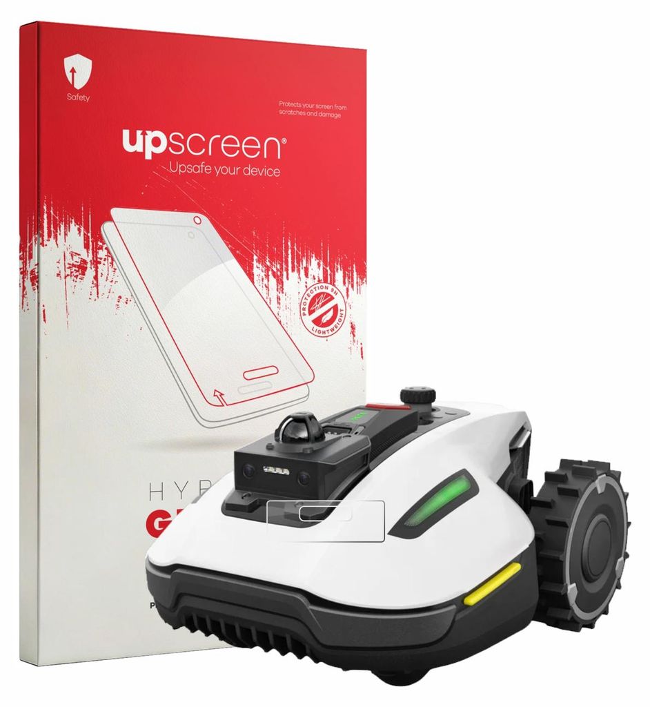 upscreen Schutzglas für Mammotion Yuka Mini 2 1000 (NUR Kamera) Schutzfolie Panzer Folie Glas Display Schutz klar