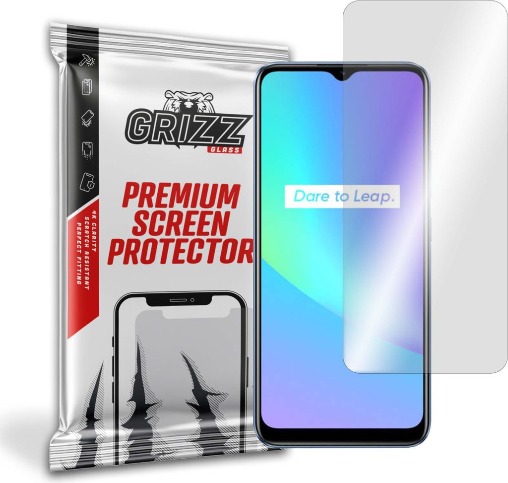 Hybrierglas GrizzGlass HybridGlass für Realme C20A