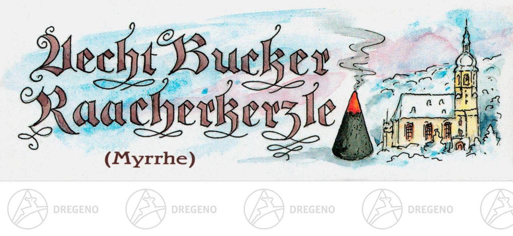 Bucker Räucherkerzen Myrrhe 24 Kerzen NEU