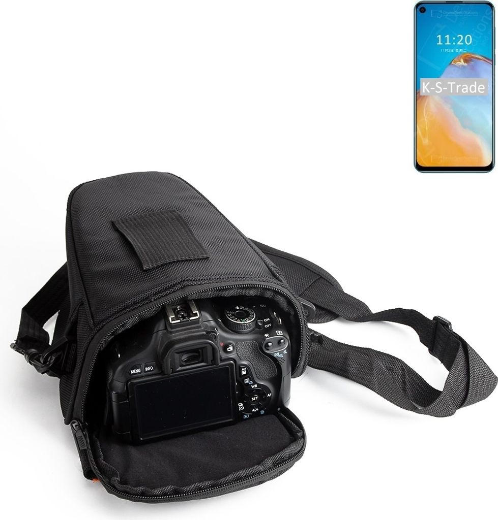 K-S-Trade Kameratasche Fototasche Schultertasche Umhängetasche kompatibel mit Sony Alpha 7S III Colt für Systemkameras Schutzhülle bag