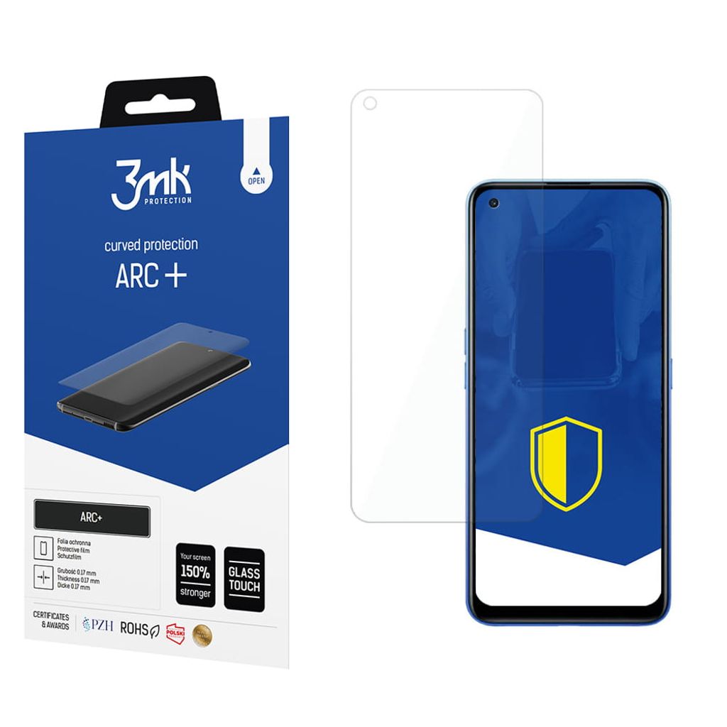 3mk Display Schutzfolie ARC+ für Realme V15 5G 0,17mm Self-Heal