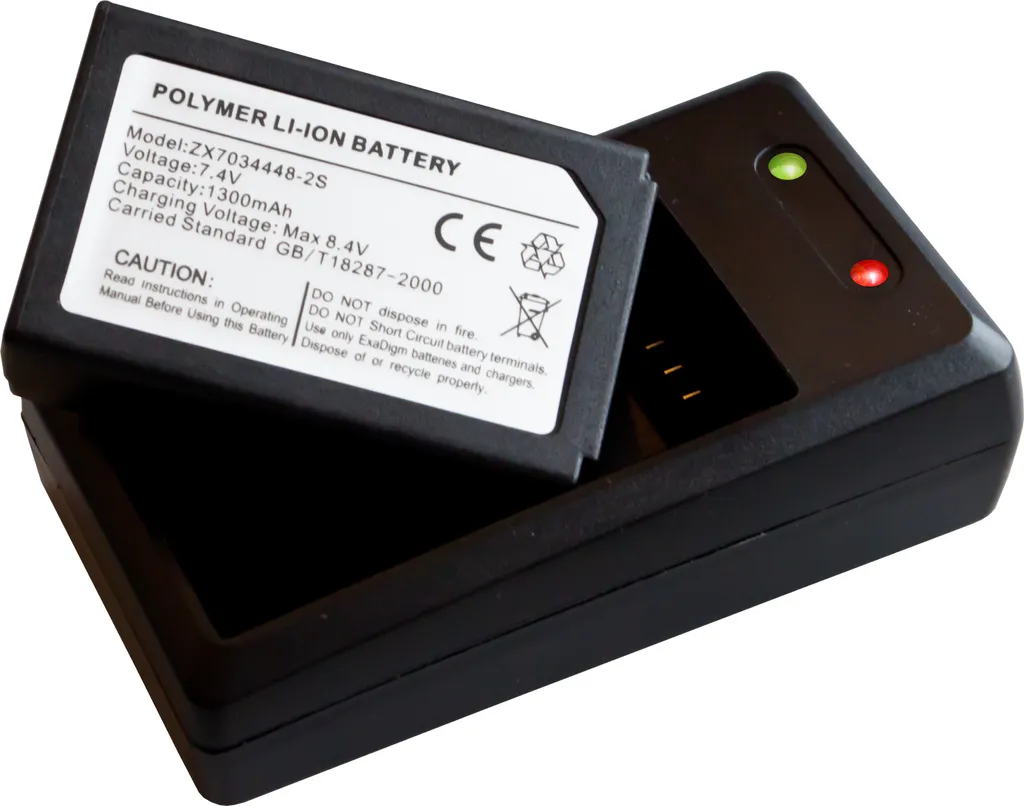 Kit Chargeur et Accumulateur Li-Ion pour Appareil de Mesure PeakTech 3440