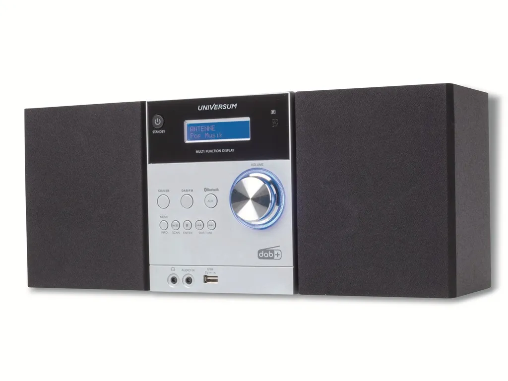 Micro-chaîne Hi-Fi Bluetooth Universum MS 300 avec Radio DAB+ et Port USB
