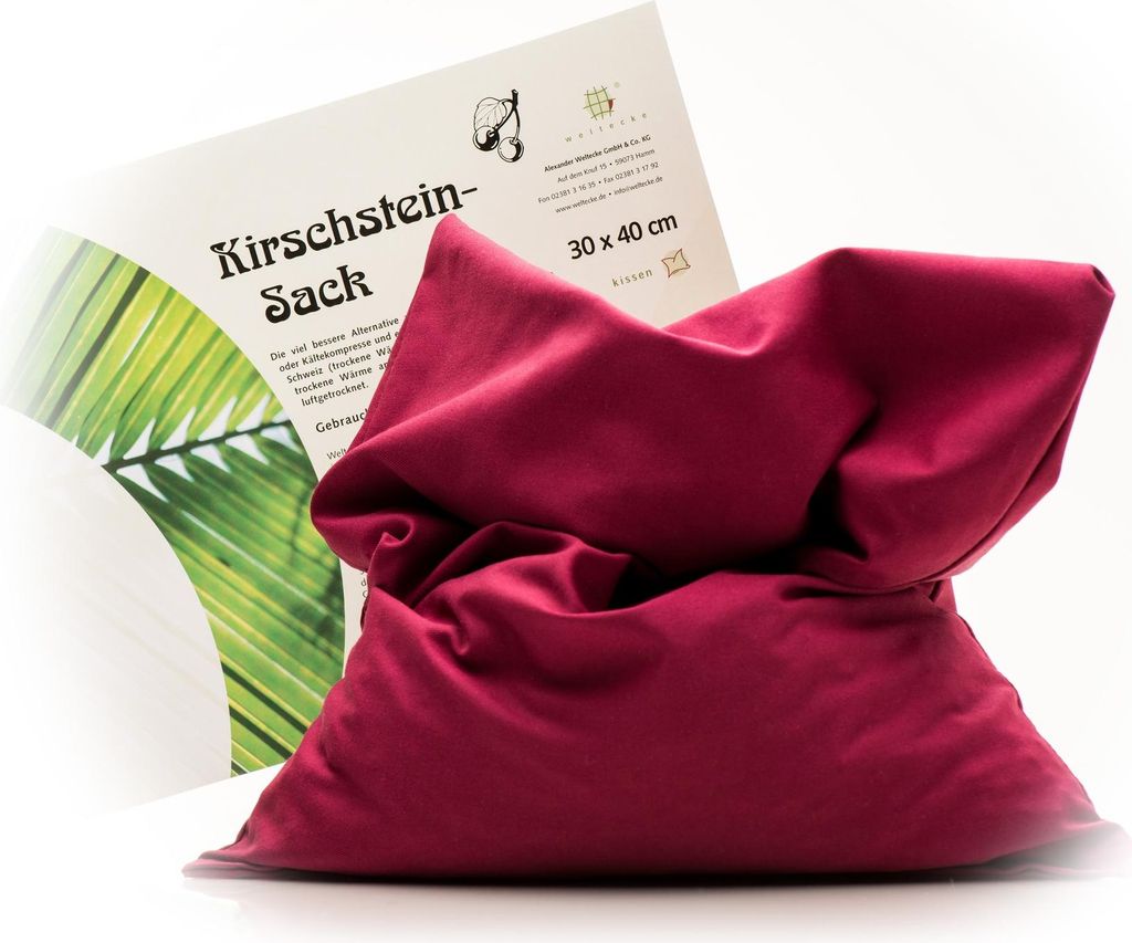 Weltecke Polštář s třešňovými peckami Tepelný polštář 30 x Obrázek produktu 