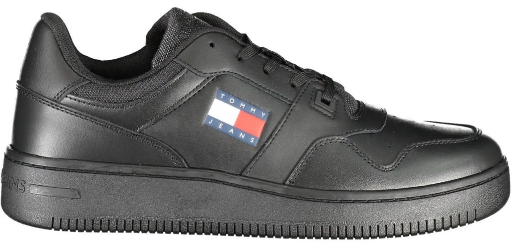 Tommy Jeans Herren Sneaker EM0EM01395 BDS Farbe: Schwarz Größe: 42