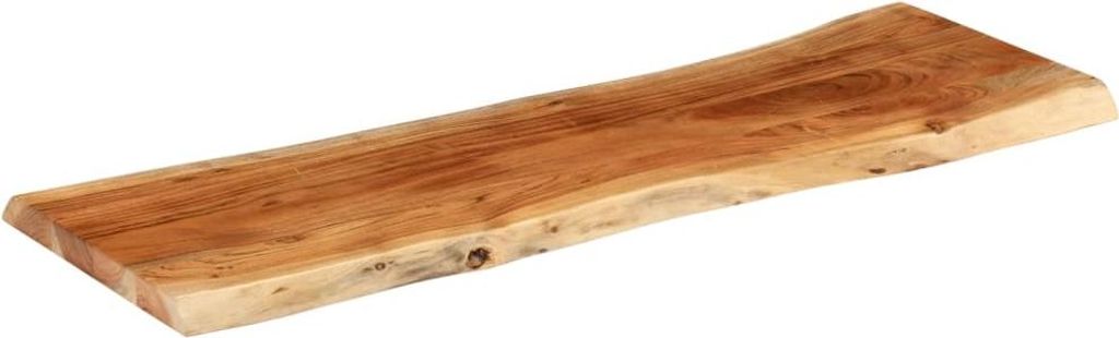 vidaXL Tischplatte 110x40x3,8cm Rechteckig Massivholz Produktbild 