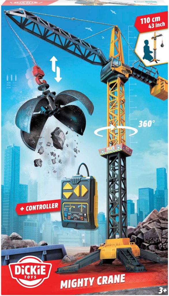 Dickie Mighty Crane 203729022 Productafbeelding 