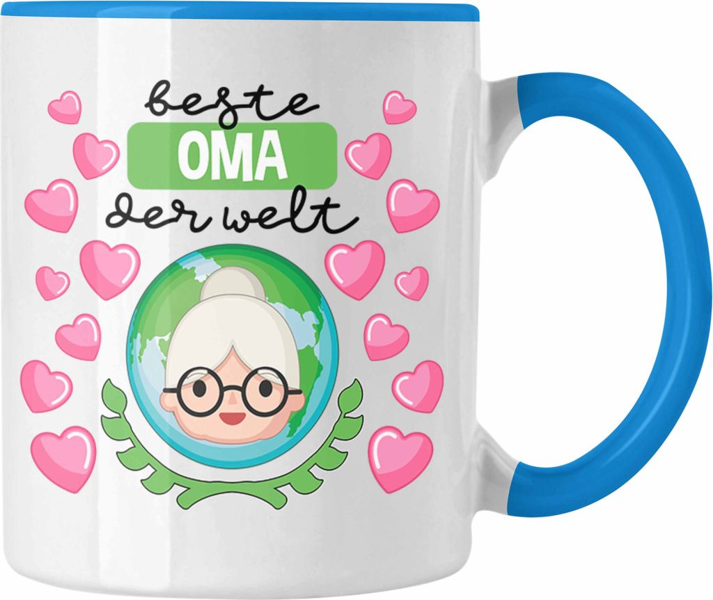 Trendation - Für Die Beste Oma Der Welt Tasse Geschenk Produktbild 