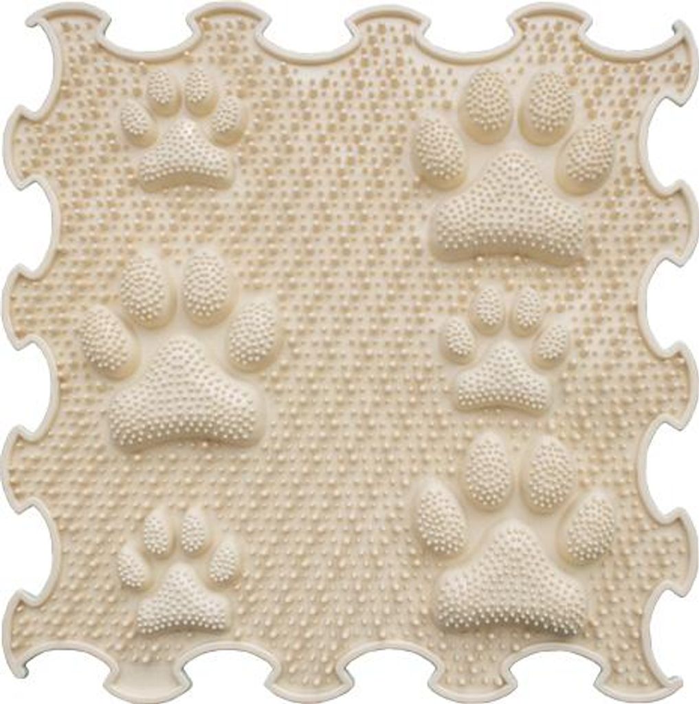 Ortoto Sensory Matte 30x30cm - Hart, Sandfarben