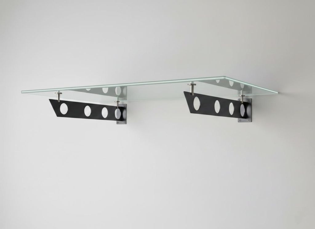 Glaszentrum Hagen 200x90 cm Glasvordach Weiß RAL7016-S