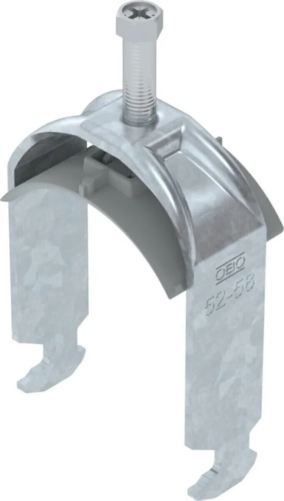 OBO Bettermann Collier à étrier BS-H1-K-58 FT 1186256 pour rail 18-22mm