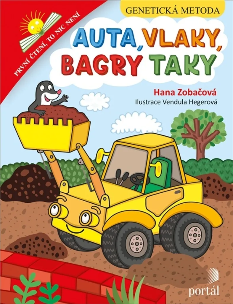 Livre éducatif pour enfants sur les voitures et trains - Hana Zobačová