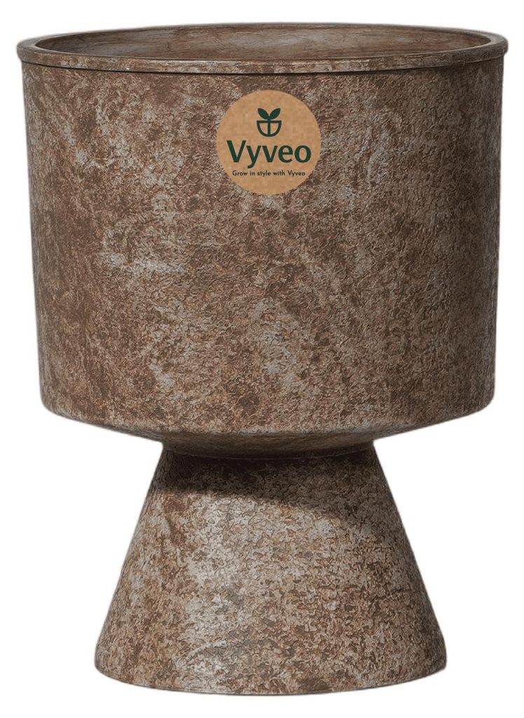 Vyveo - Blumentopf Monolith - Braun (Retro) - 33x44 Produktbild 