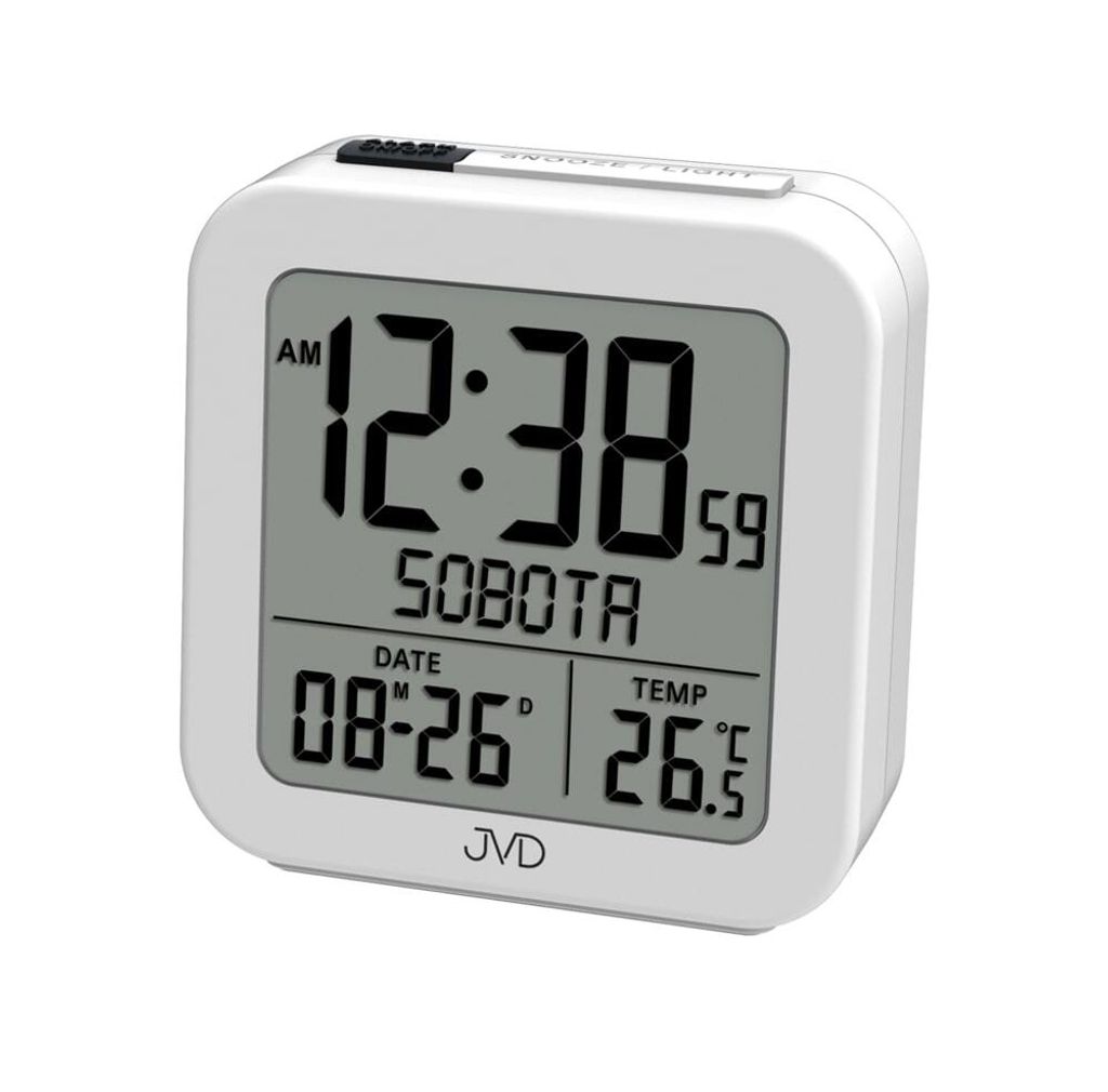 Digitální rádiem řízený budík JVD RB9370.1 Obrázek produktu 