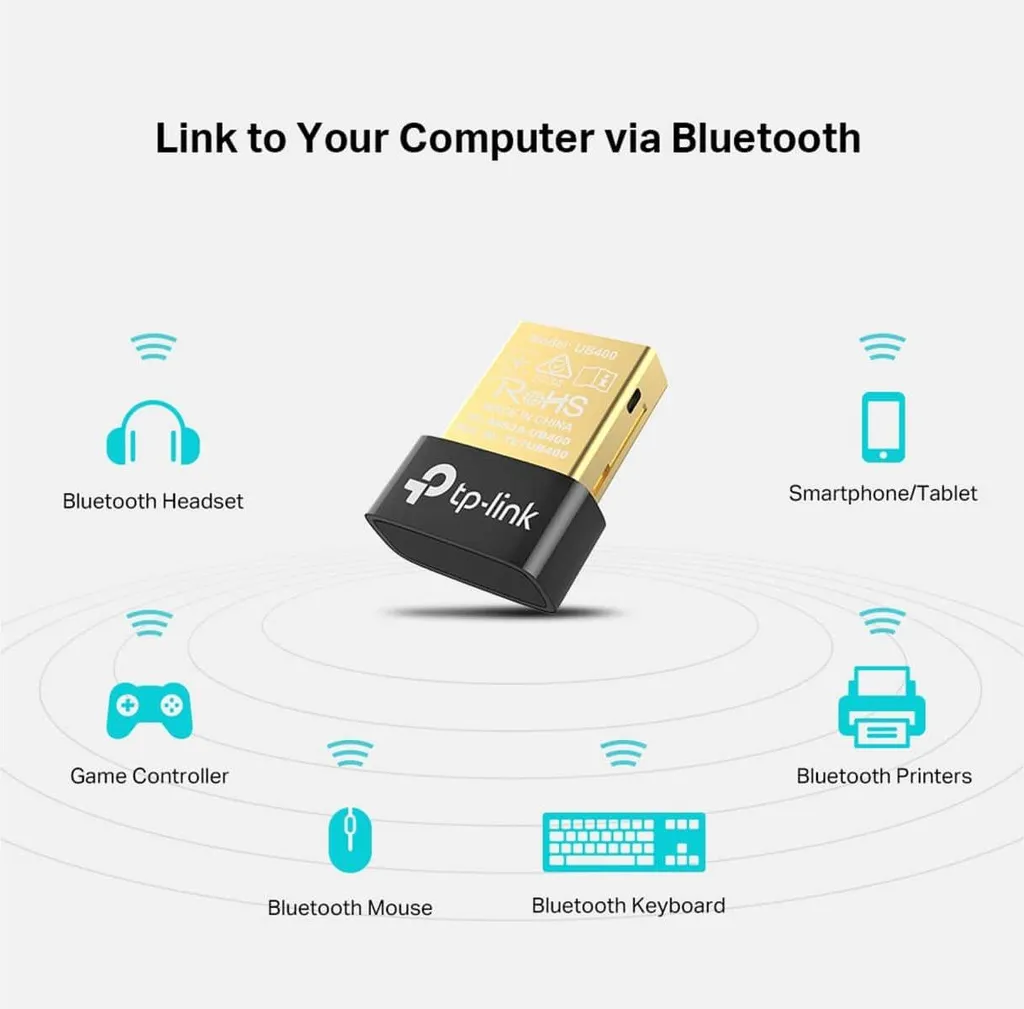 TP-Link UB400 Nano Adattatore Bluetooth per PC e Laptop - Acquista Ora - 7