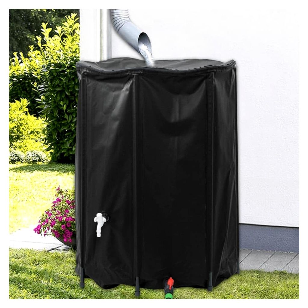 Wassertank mit Wasserhahn, faltbar, 1350 l, PVC