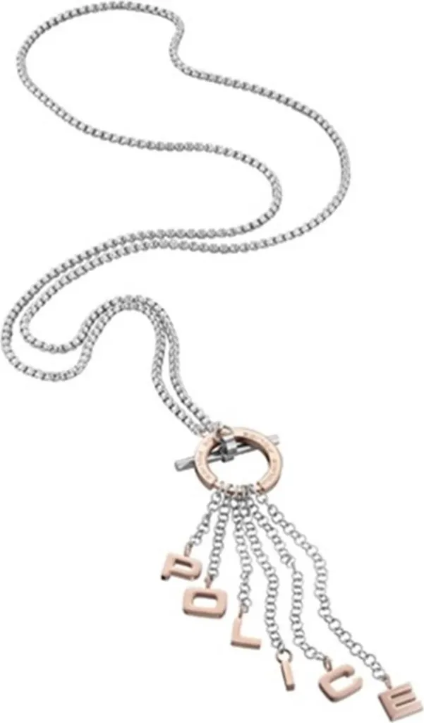 Bijou Police PJ25596PSSRG-0 en acier inoxydable bicolore : qualité luxe