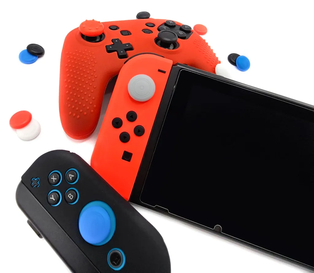 Gommini Joy-Con Performance Rosa - Protezione Joystick Professionale - 2