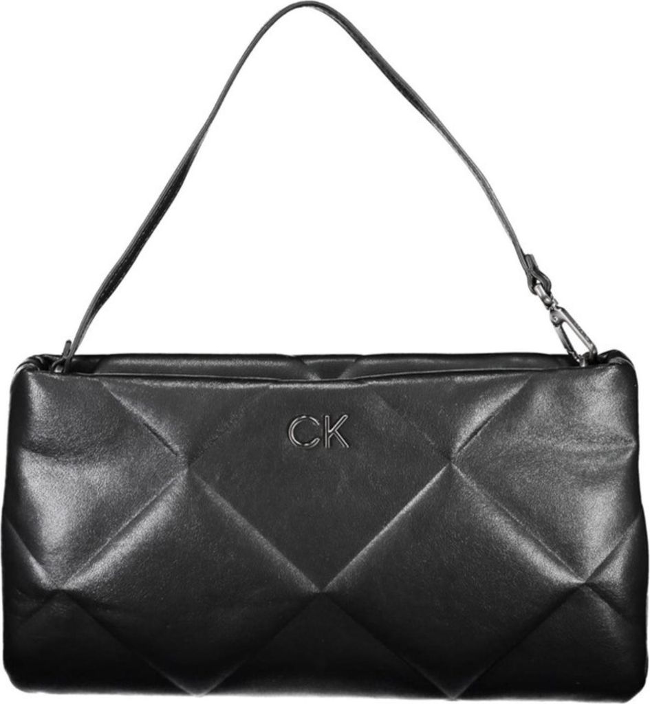 Damenhandtasche Schwarz: Stilvoll mit 1 Henkel & 2 Produktbild 