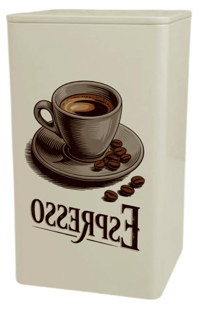 Kaffeebehälter Vintage 900ml im Retro-Stil