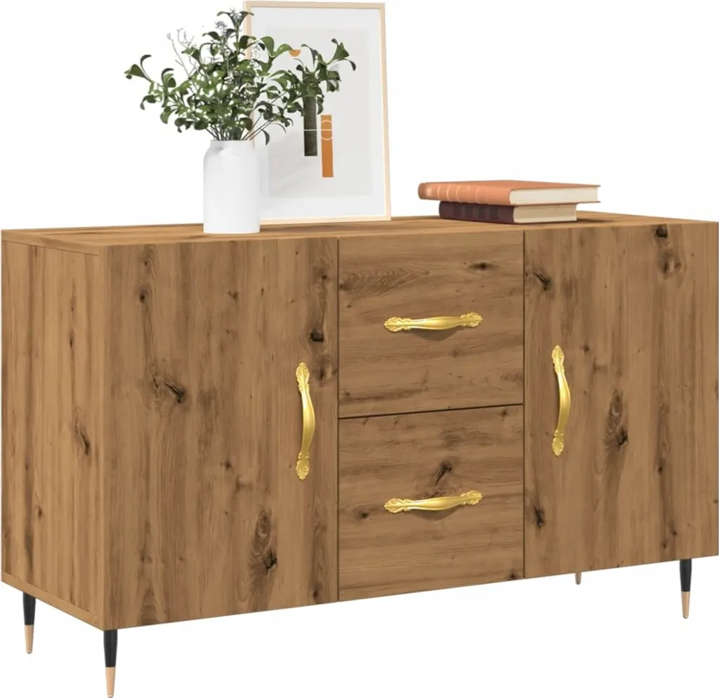 Tavolino Salotto a Forma di V 66x66x30 cm Legno Massello Acacia vidaXL