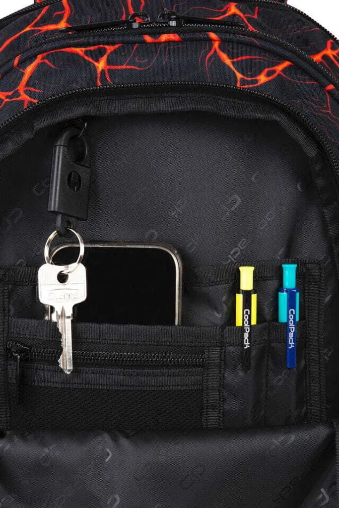 Sac à dos Coolpack Factor Magma idéal pour transporter ordinateur et cahiers - 8