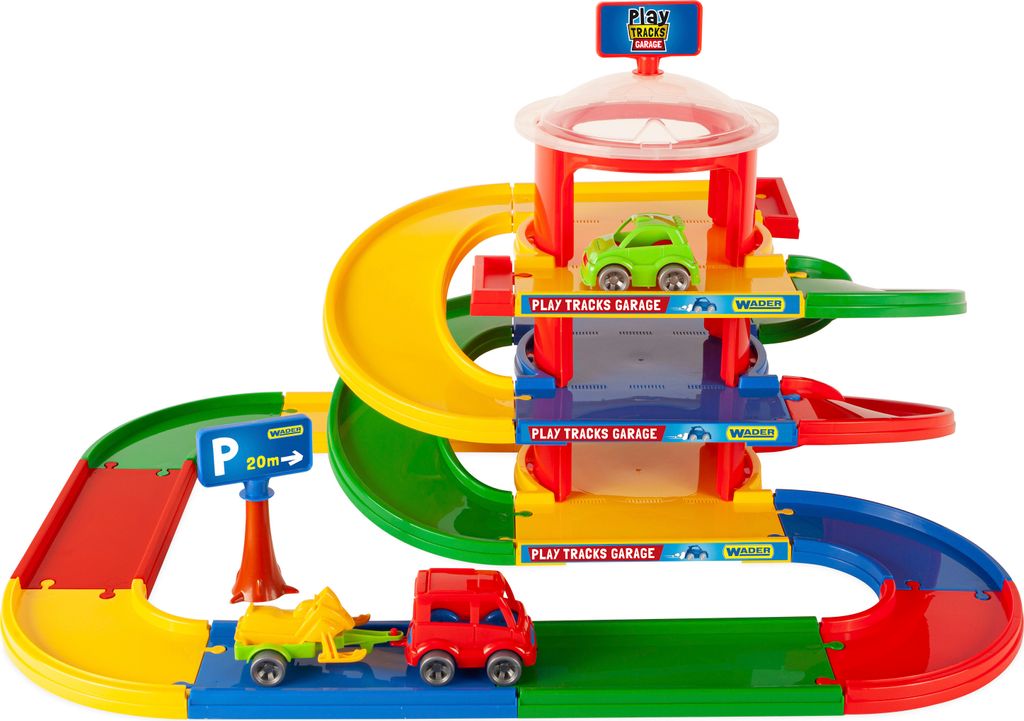 Wader Play Tracks Garage auf 3 Ebenen,53030