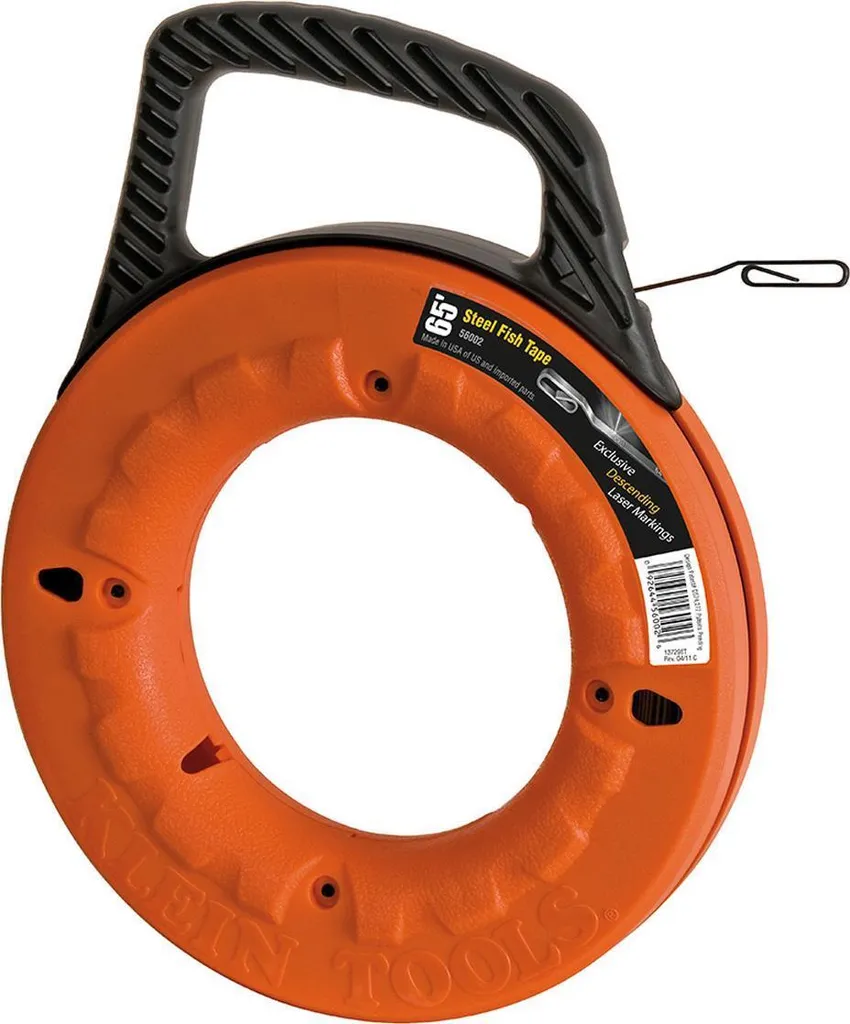 Débloquez vos gaines avec le ruban de tirage 56002 Klein Tools 20 m