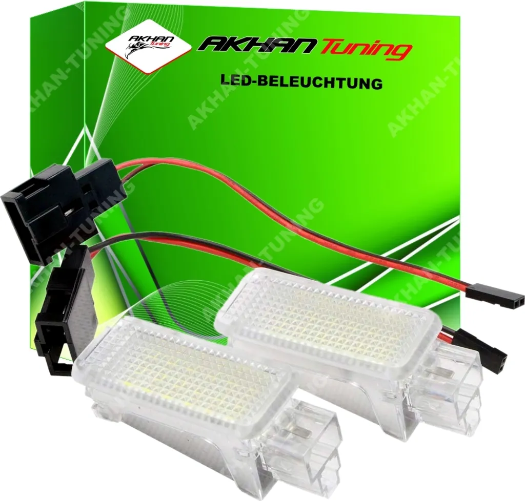 KB43 Illuminazione Vano Piedi LED Audi A3 A4 A6 Q5 - Upgrade Premium