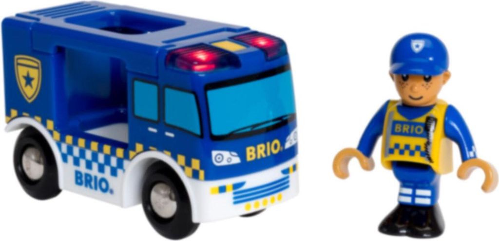 Auto della polizia BRIO con luci e suoni; 33825 Immagine del prodotto 