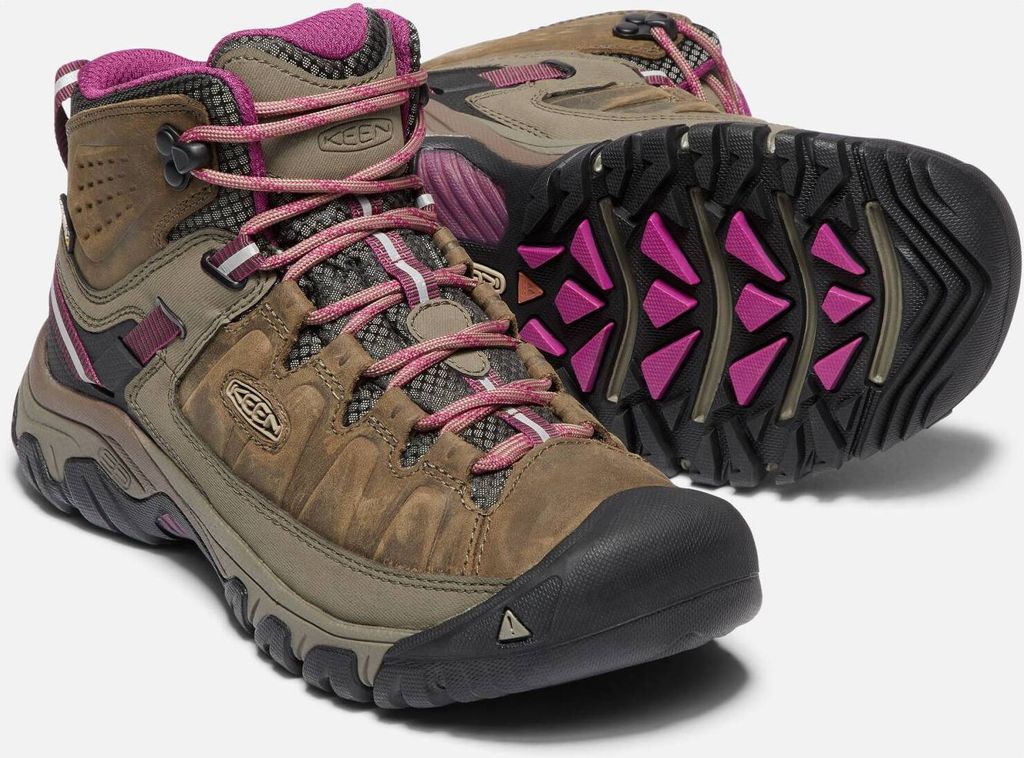 Keen Targhee III Mid Wp  Weiss/Boysenberry Größe EU 40 Produktbild 