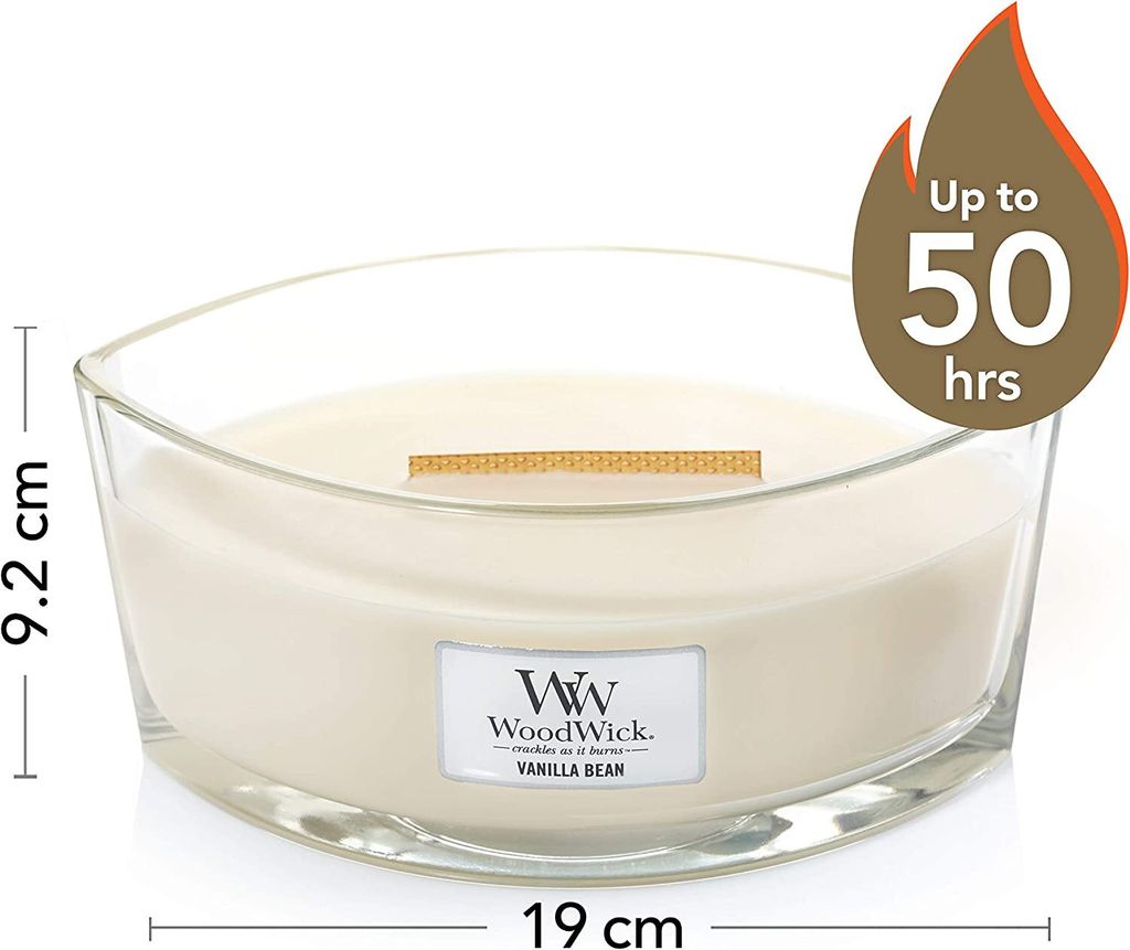 Woodwick Vanilla Bean Duftkerze 453,6 g Produktbild 9