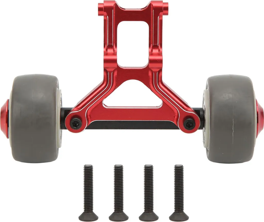 Roue de cabrage RC haute résistance rouge pour Arrma 1:8 Kraton 6S
