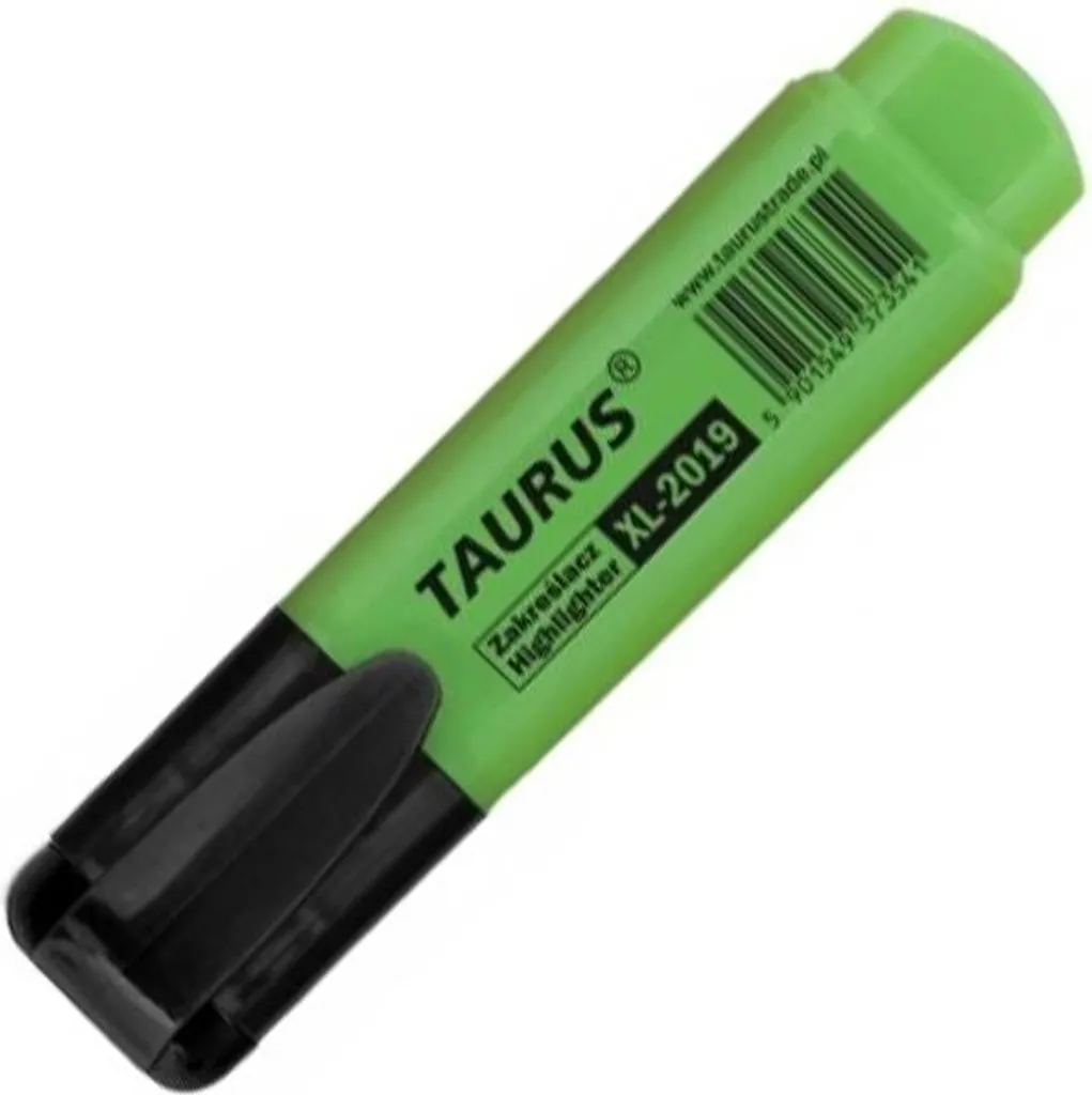 Evidenziatore Taurus Verde Fluo per Studio Intenso | Cancelleria Scuola