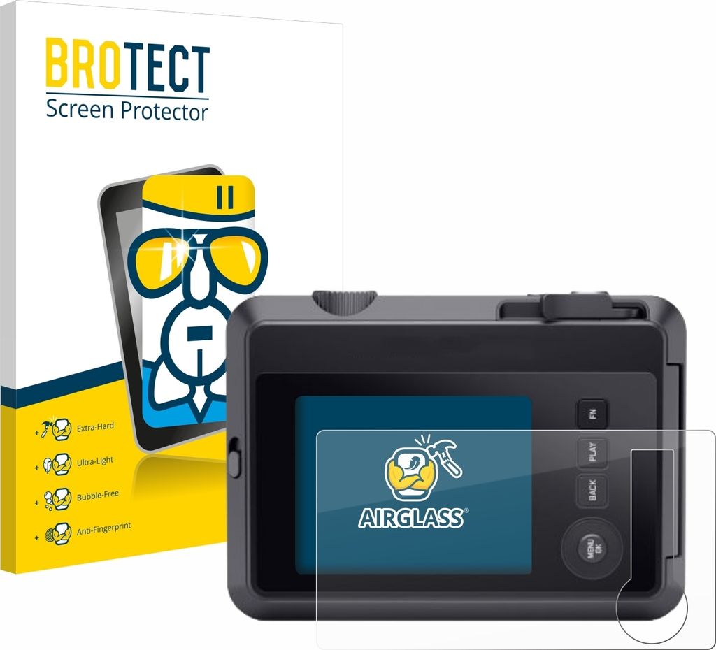 BROTECT Schutzglas für Leica SOFORT 2 Schutzfolie Panzer Folie Glas Display Schutz klar