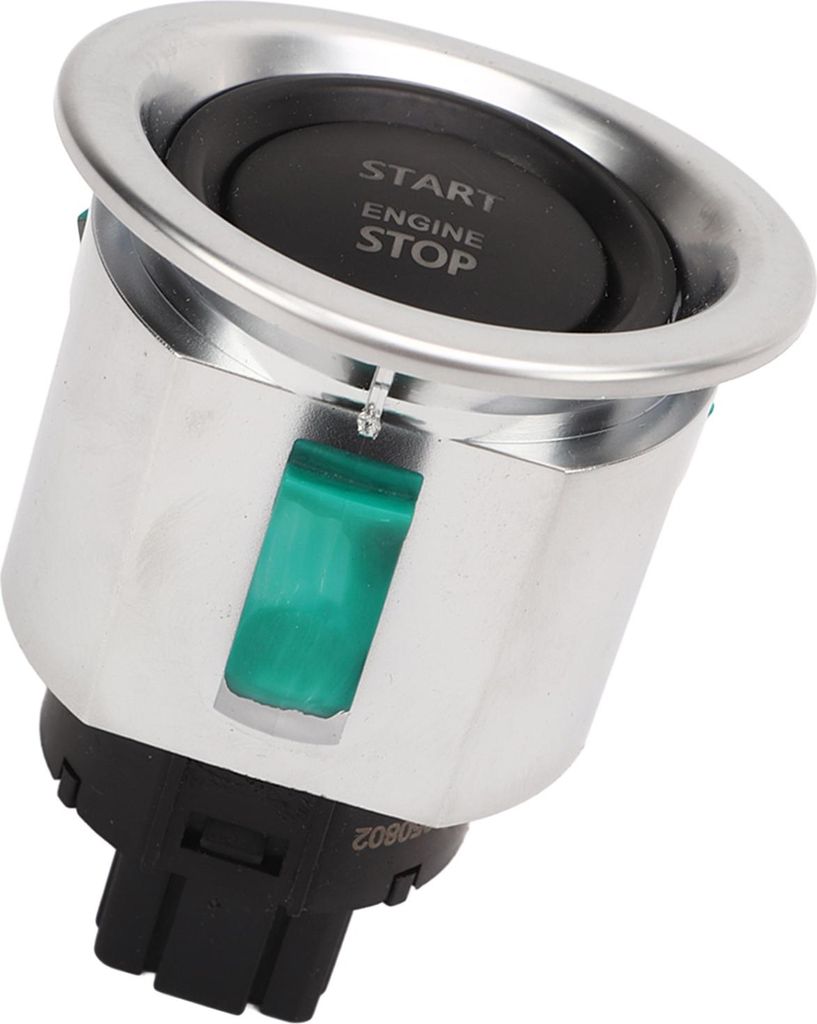 Zündstarterschalter LR050802 Schlüsselloser Motor-Start-Stopp-Knopf Ersatz für Land Rover Range L322 2010-2012