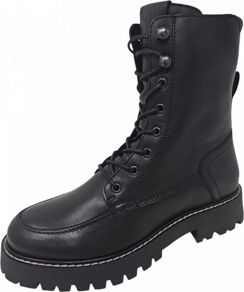 Palpa Stela Schnürstiefel Schwarz