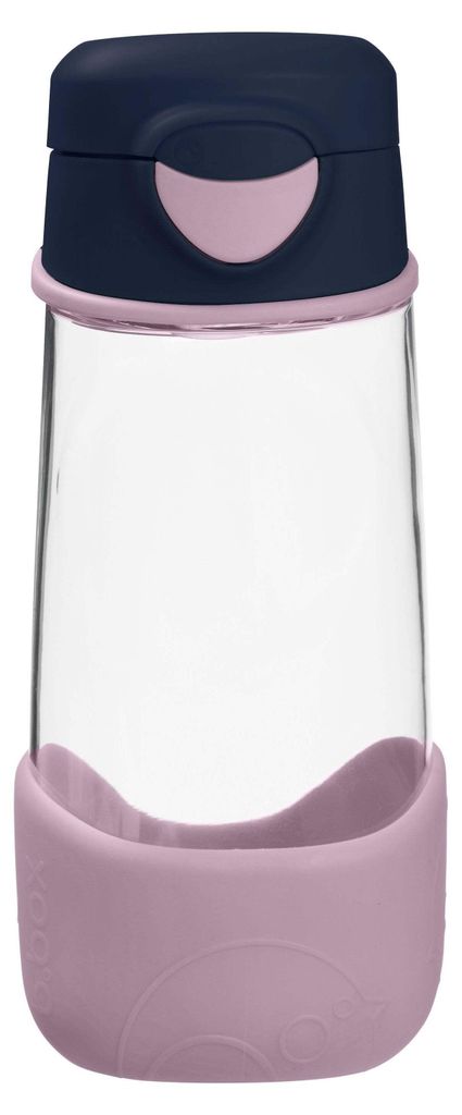 sport spout 450ml bottle - indigo rose - b.box for kids