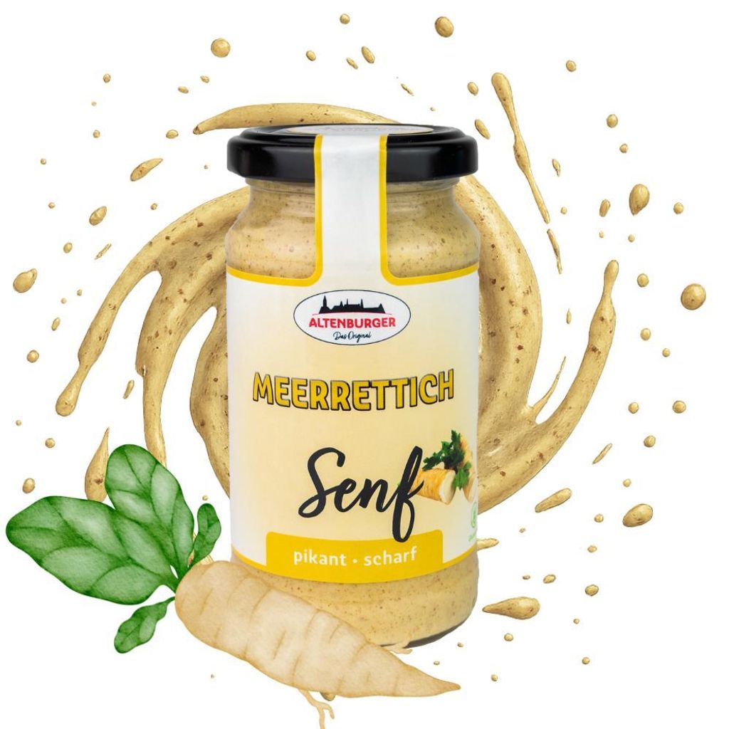 Meerrettich Senf, 200 ml Produktbild 