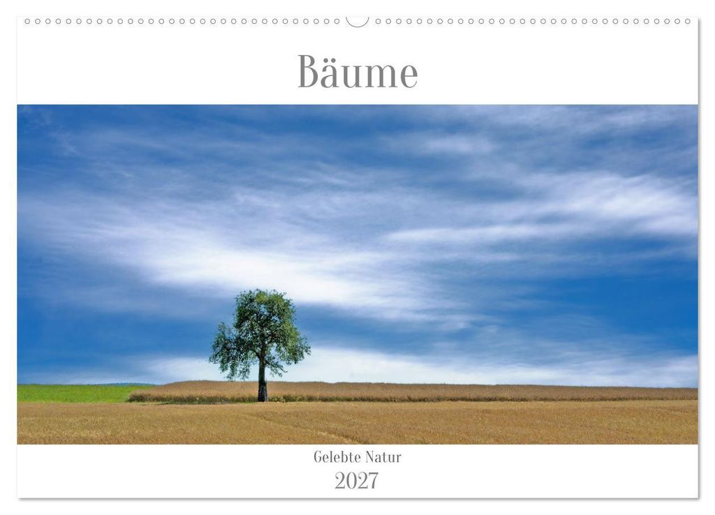 Bäume - Gelebtes Leben (Wandkalender 2027 DIN A2 quer), CALVENDO Monatskalender