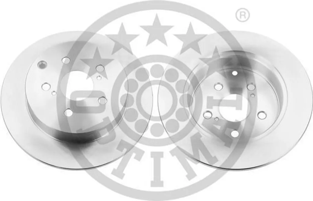 Disque de Frein OPTIMAL BS-8760C Arrière 58.5mm pour TOYOTA Verso 2x