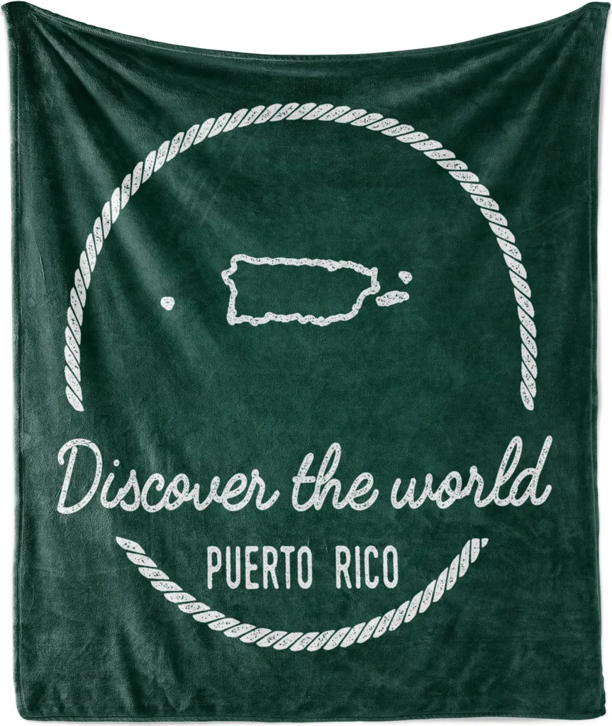 Coperta Pile Flanella ABAKUHAUS 175x230 cm Puerto Rico | Acquista Online