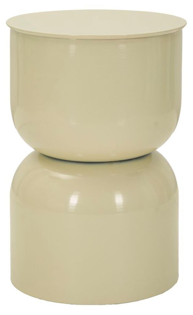 Table d'appoint Oyi Beige 31 x 31 x 46 cm Image du produit 