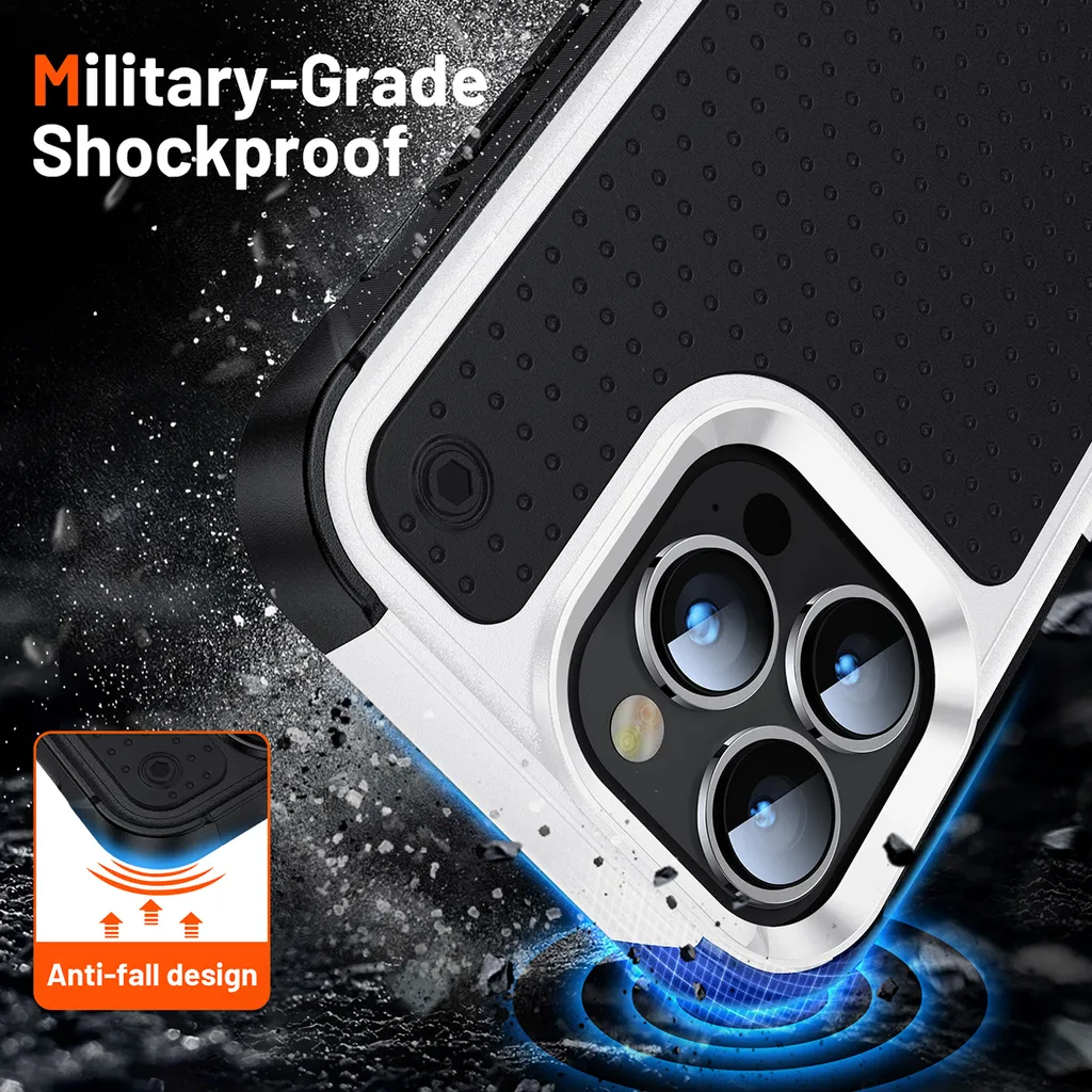 SORAKA Custodia Translucent per iPhone 12 Pro Max 6,7 pollici,PC+TPU