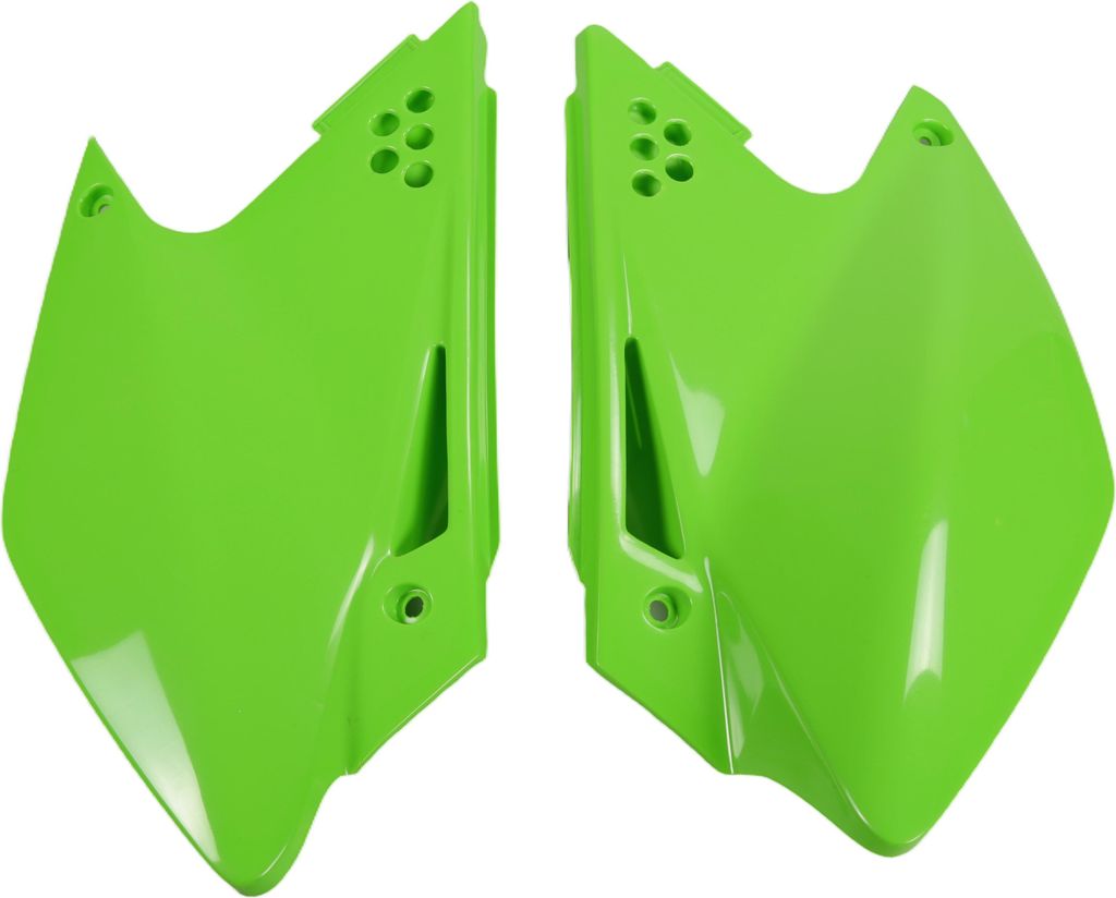 Seitenverkleidung UFO PLAST Verkleidung 2-teilig, Farbe:grün OEM