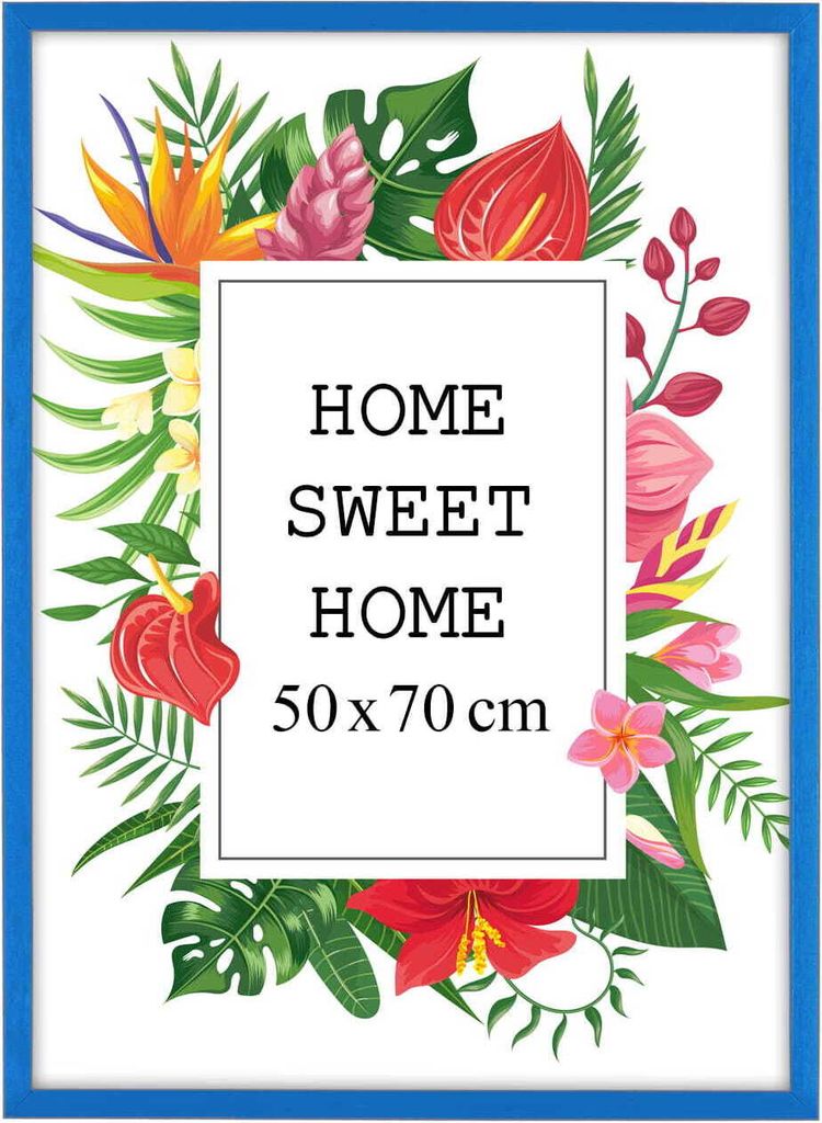 MG Design rám na fotografie 50 x 70 cm - farba modrá, z Obrázok produktu 